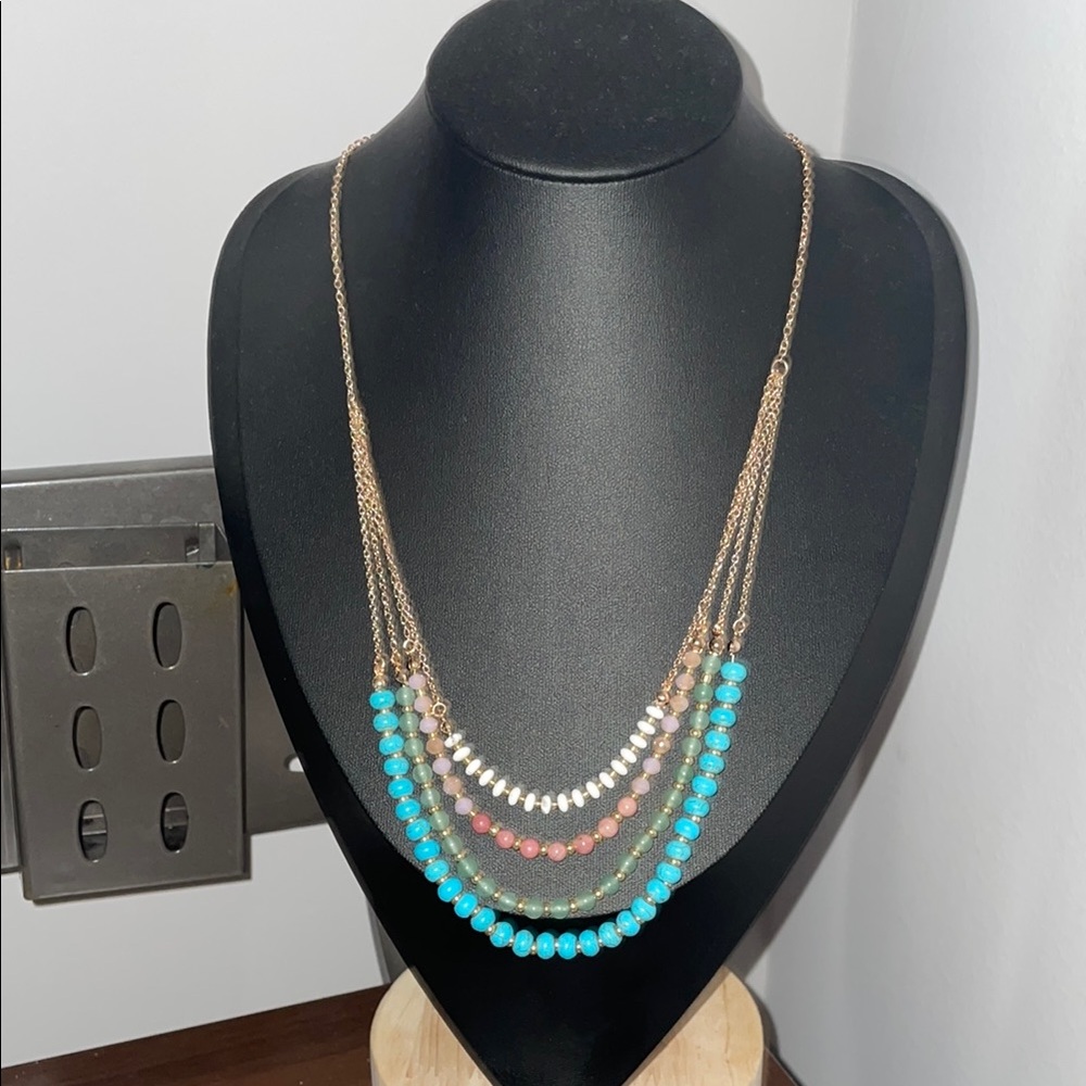 Elegant Multicolor Beaded Necklace